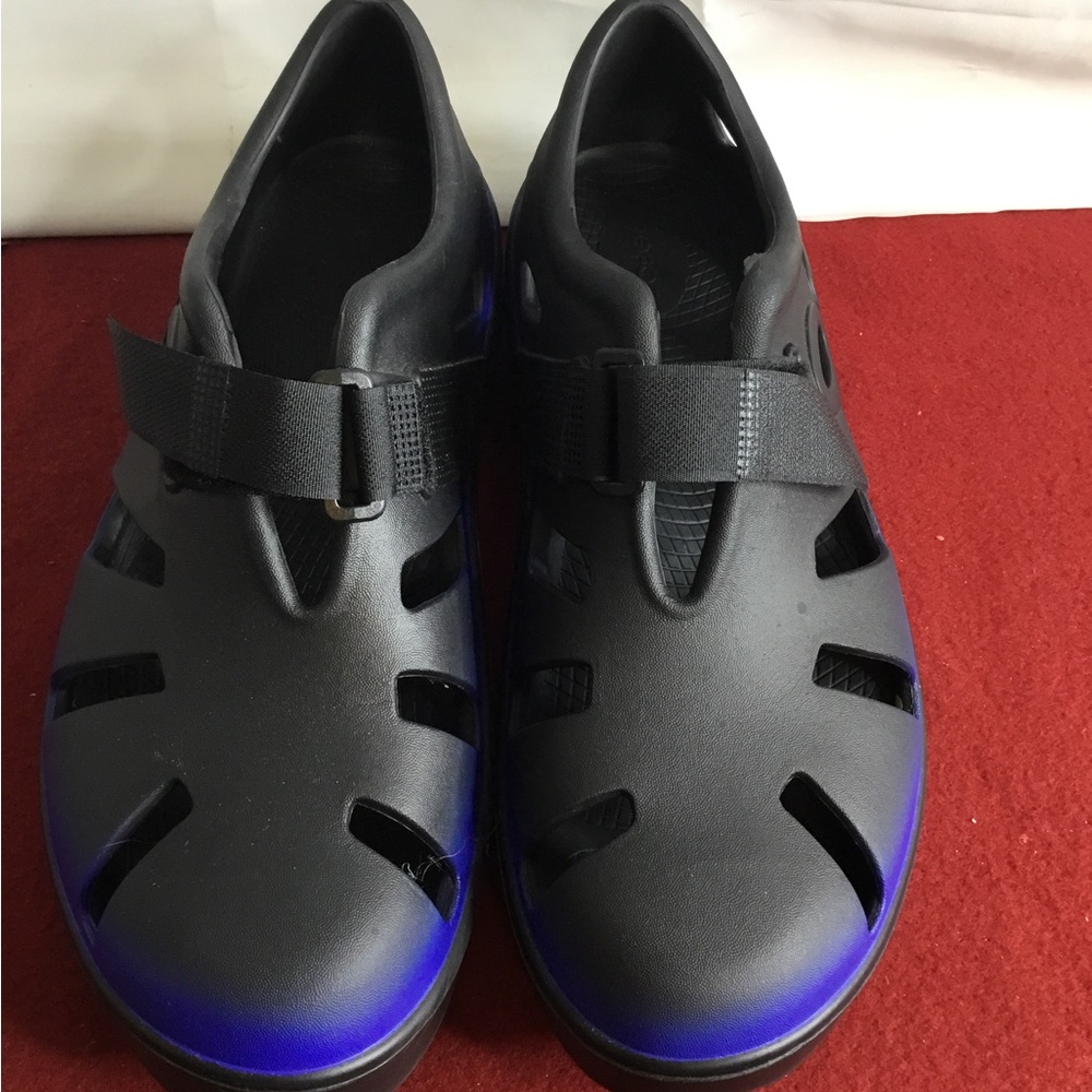 Rubber Shoe Sole — Black Outdoor Grip